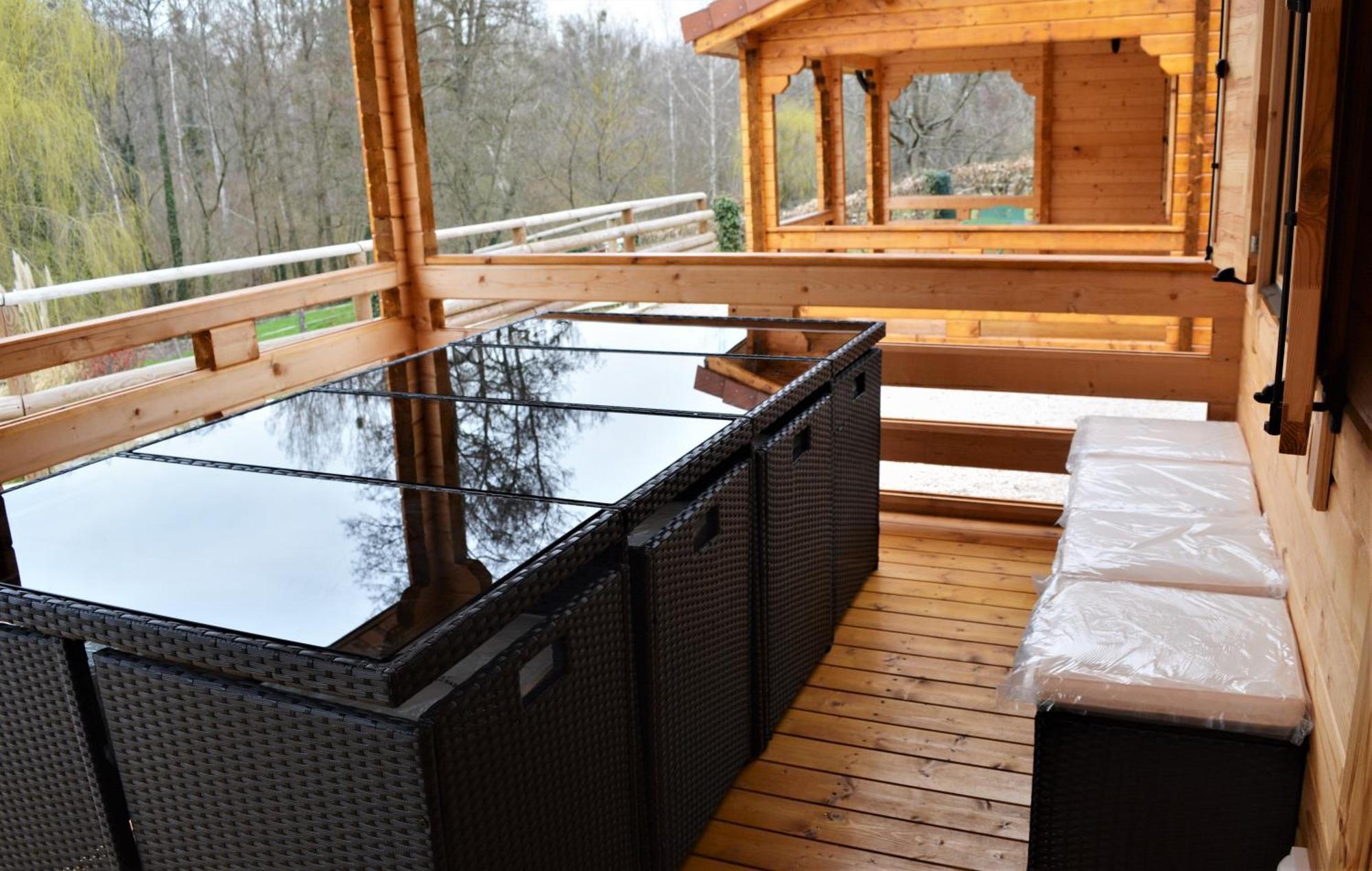 Les Chalets Du Marais Saint-Pierre-Aigle Esterno foto